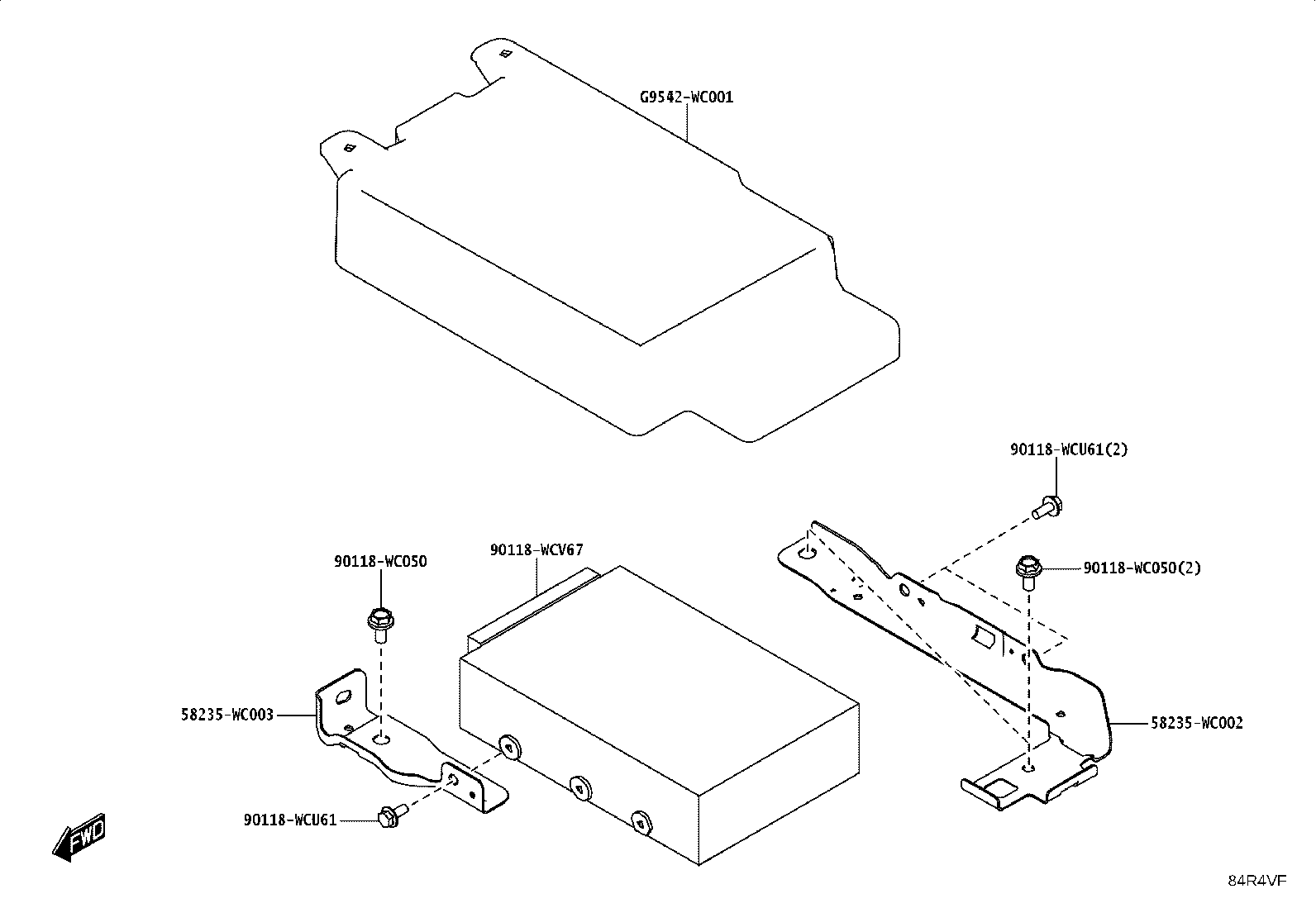 G9100-WC010 Toyota Reference Part product image