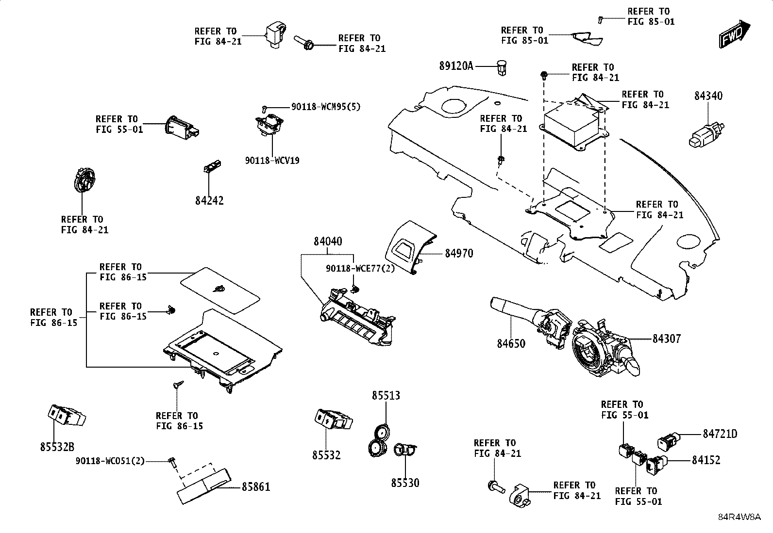 90118-WCX32 INSTRUMENT PANEL FUSE product image