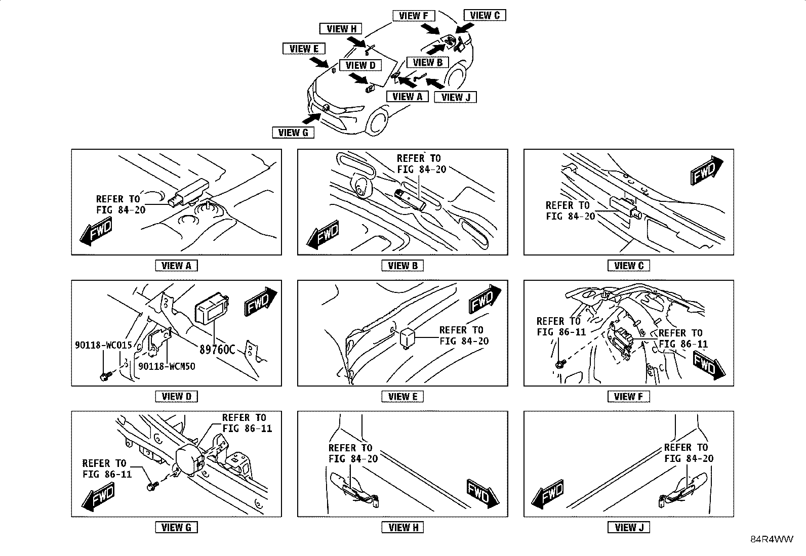 89760-WC002 RECEIVER ASSY, TIRE PRESSURE MONITOR product image