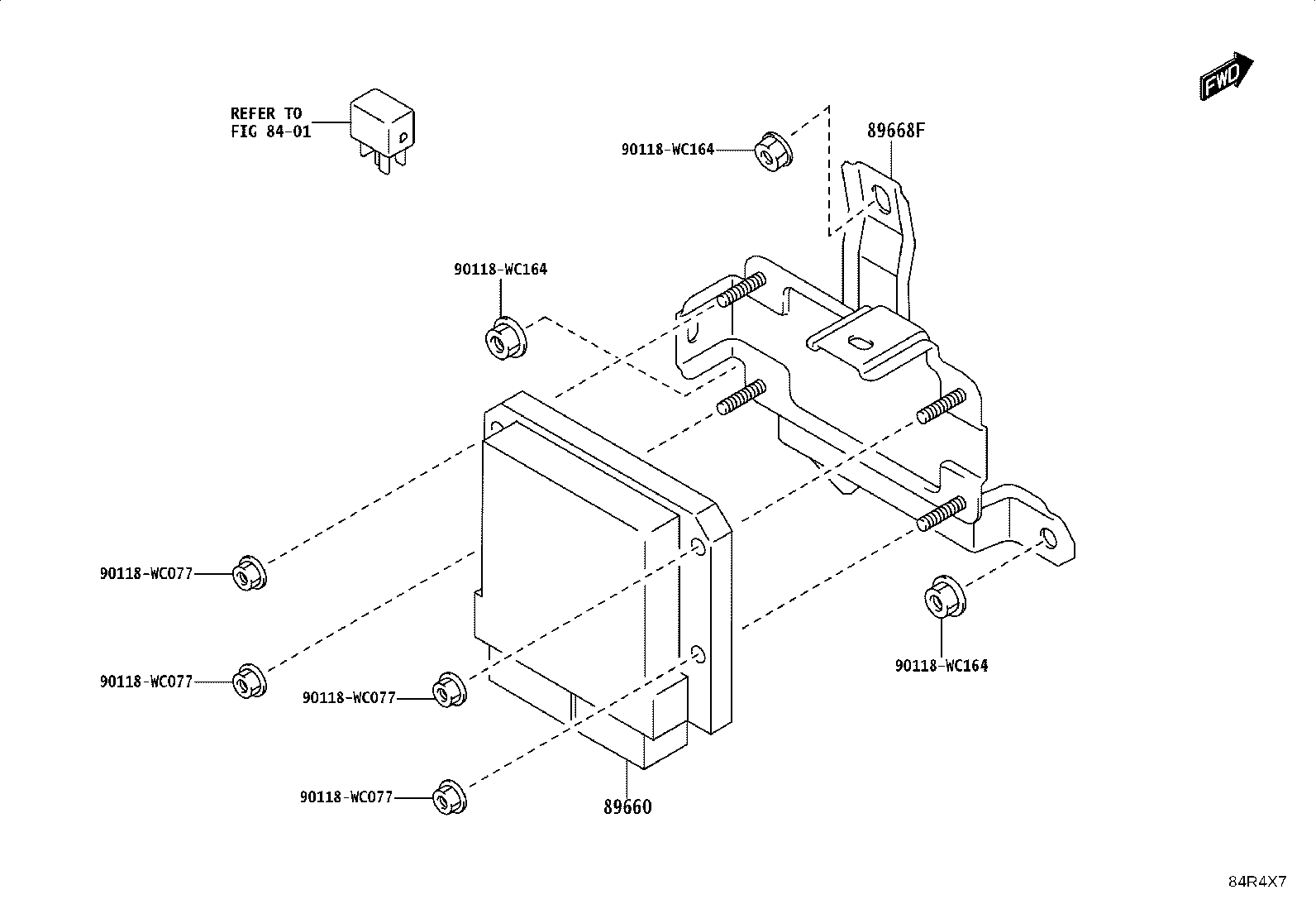 89661-0J040 COMPUTER, ENGINE CONTROL product image