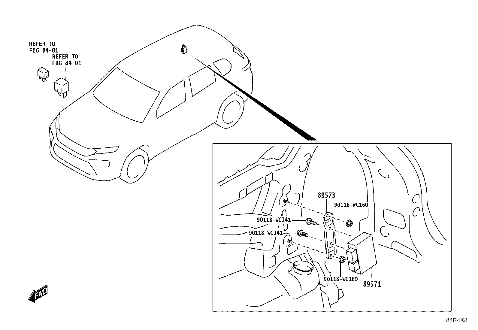 89661-0J040 COMPUTER, ENGINE CONTROL product image