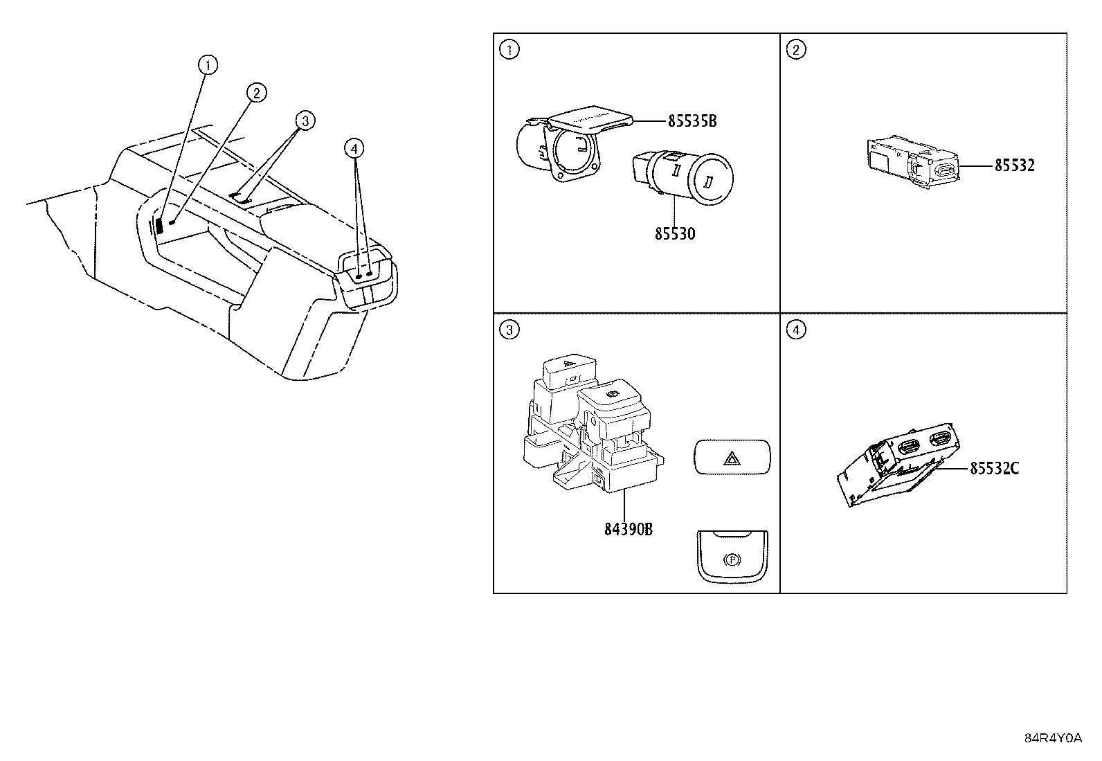 82606-03020 INSTRUMENT PANEL FUSE product image