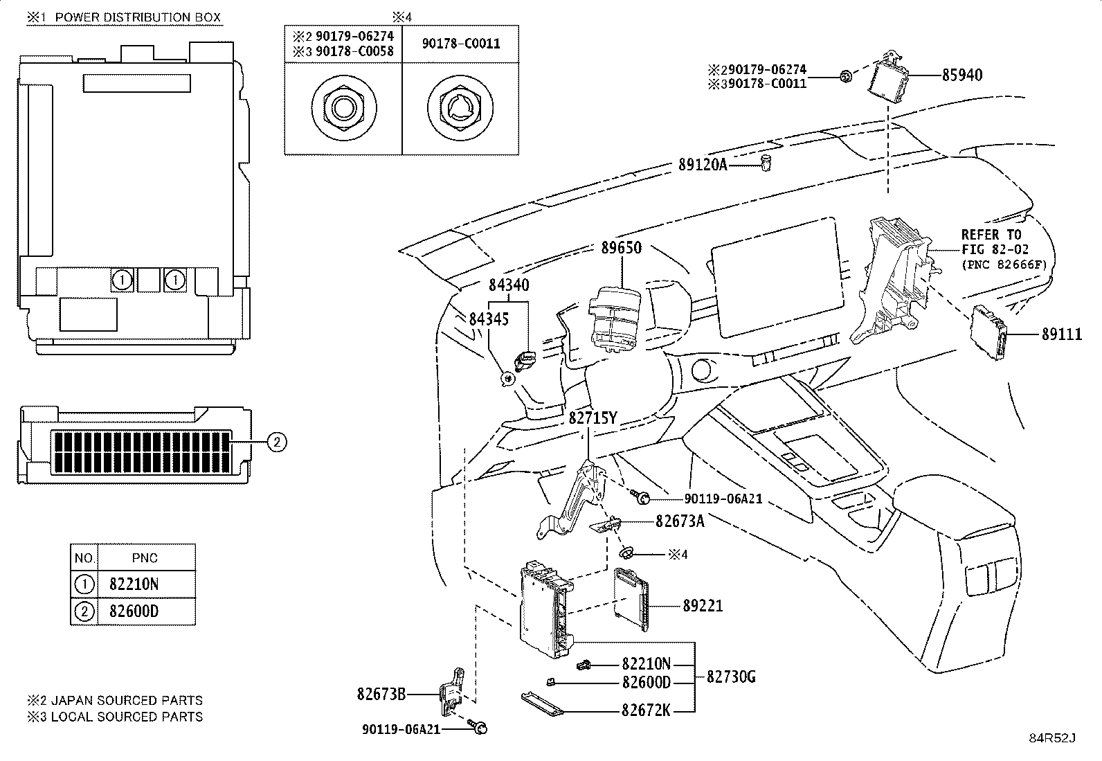 84040-0R150 SWITCH ASSY, LUGGAGE COMPARTMENT DOOR OPENING product image