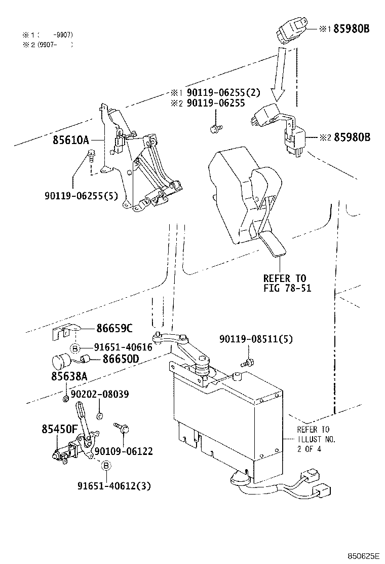 85620-36290 MOTOR ASSY, AUTOMATIC DOOR REGULATOR product image