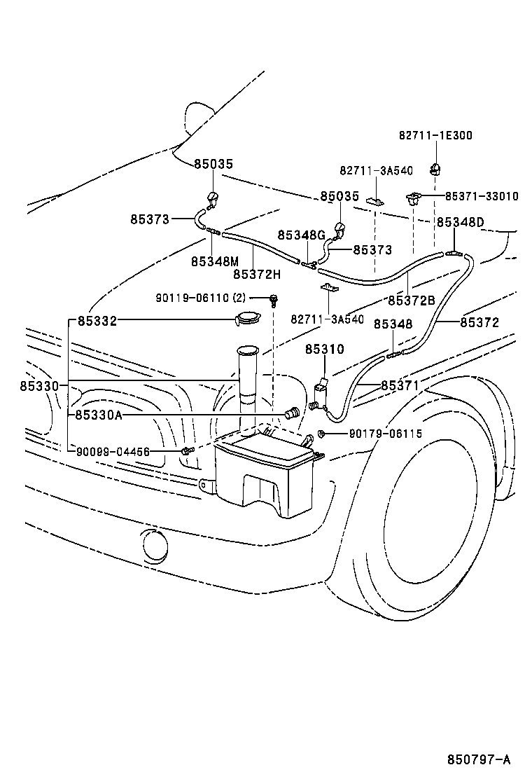 85315-51020 JAR ASSY, WINDSHIELD WASHER product image