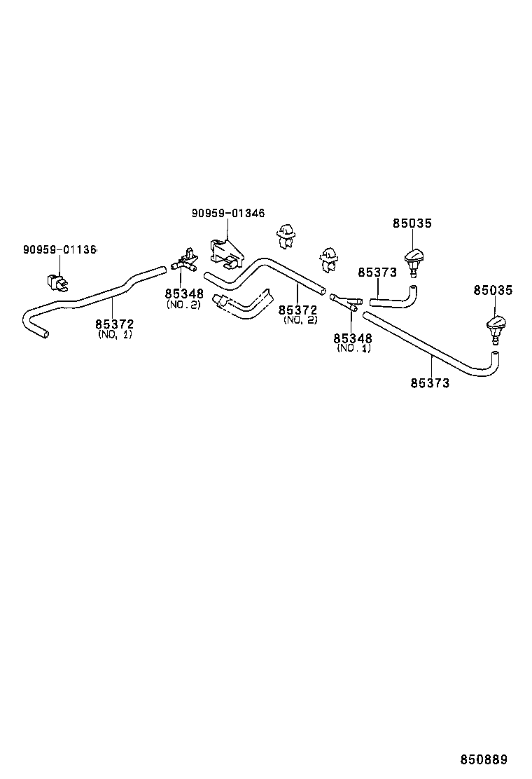 85331-89141 JAR ASSY, WINDSHIELD WASHER product image