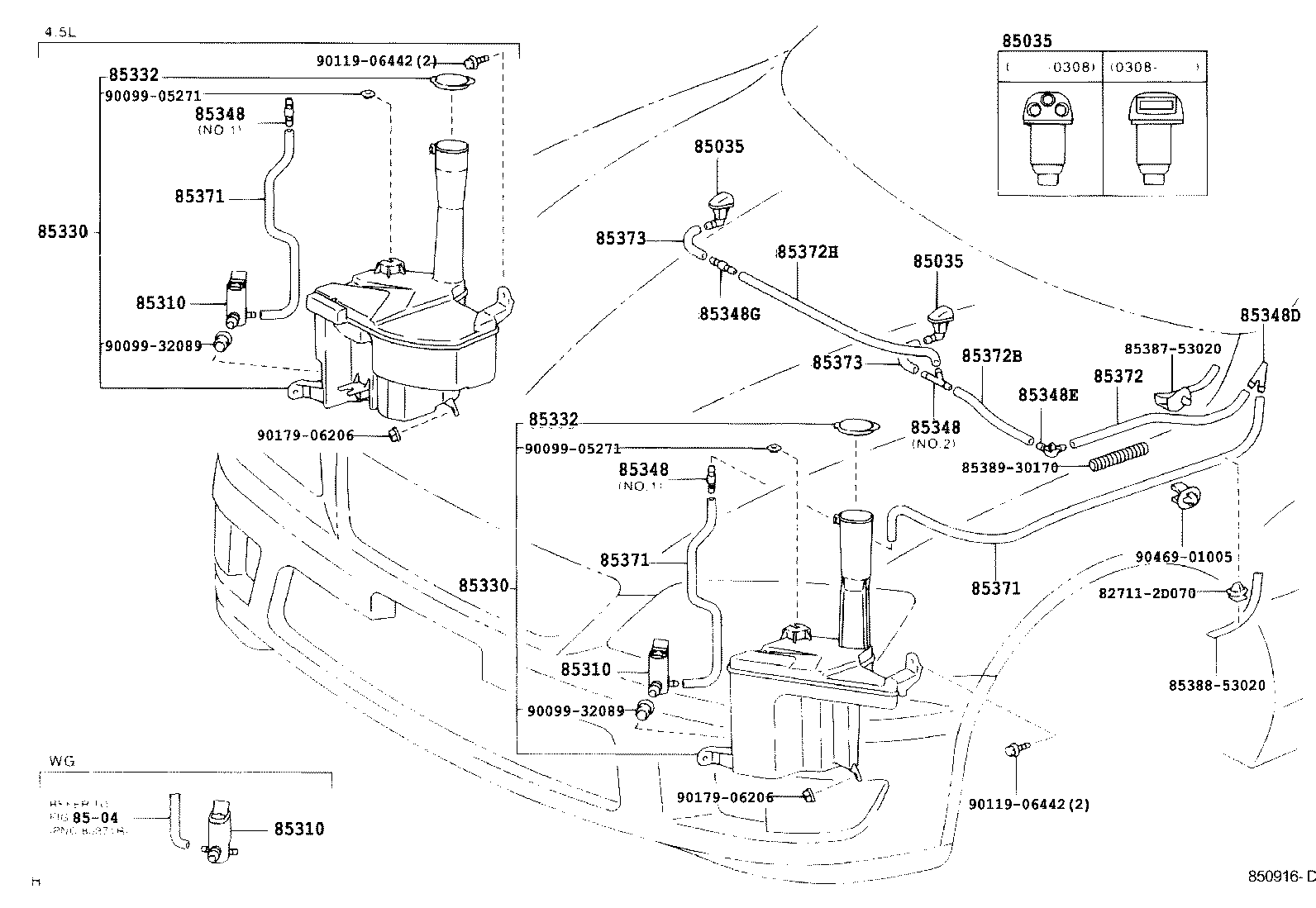 85315-53010 JAR ASSY, WINDSHIELD WASHER product image