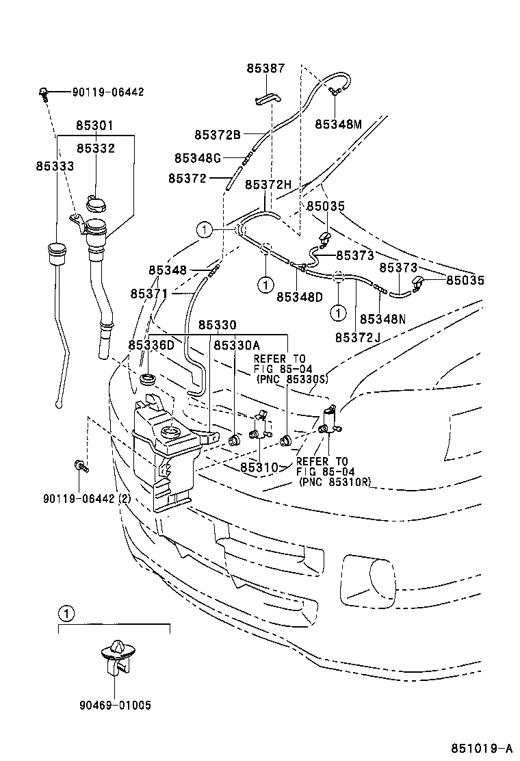 85301-28050 INLET SUB-ASSY, WASHER product image