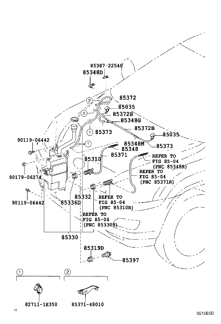 Thumbnail 2 for 85315-48100