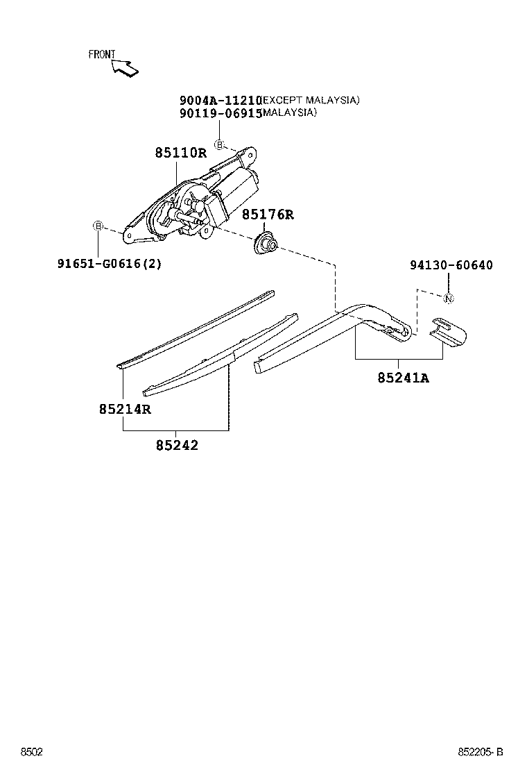 Thumbnail 2 for 85243-BZ030