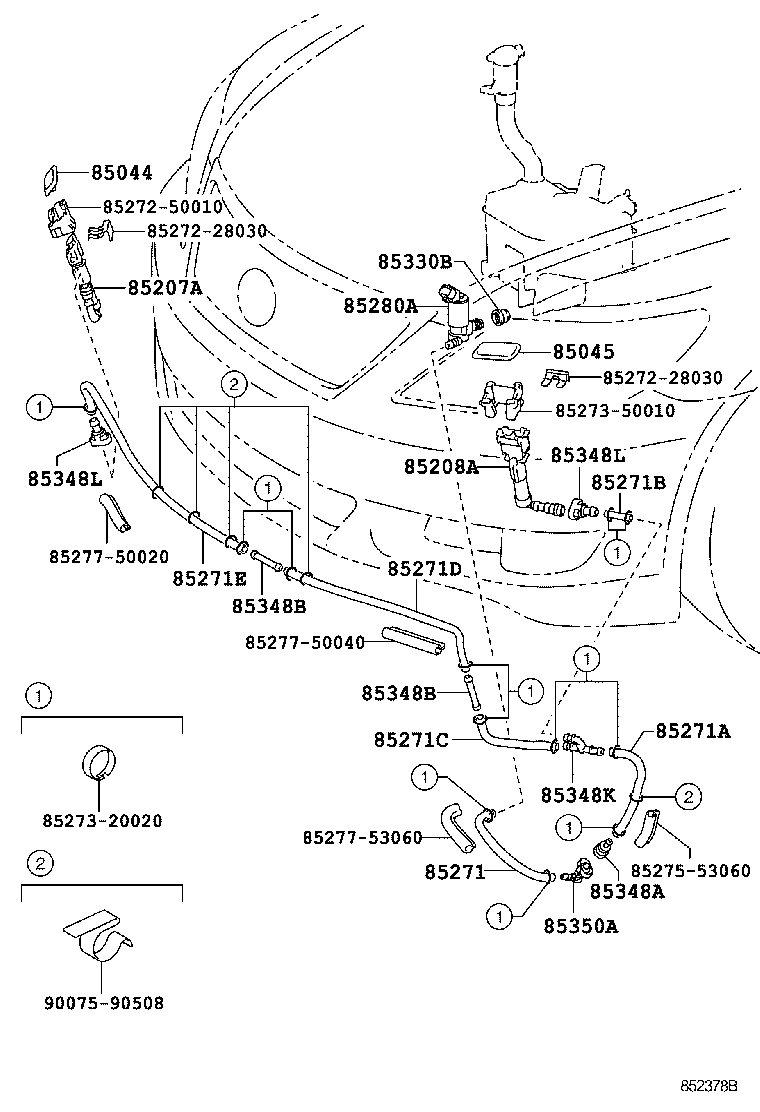 Thumbnail 2 for 85044-50050-C0