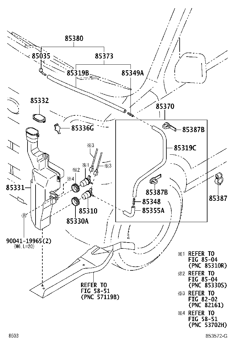 85355-97501 JAR SUB-ASSY, WINDSHIELD WASHER product image