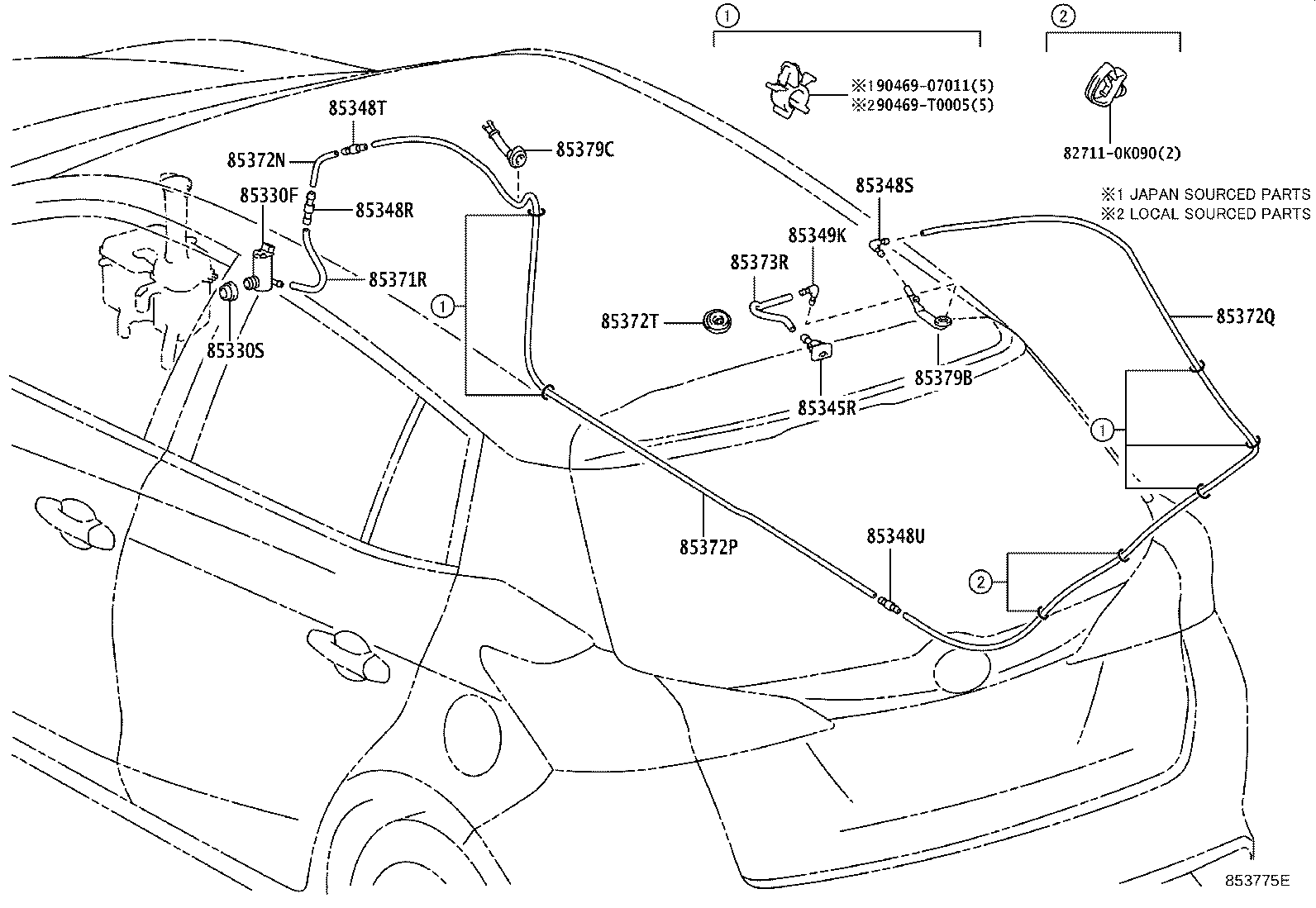 Thumbnail 2 for 85377-0D040