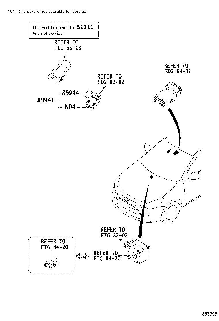 85221-WB002 ARM, FRONT WIPER, RH product image