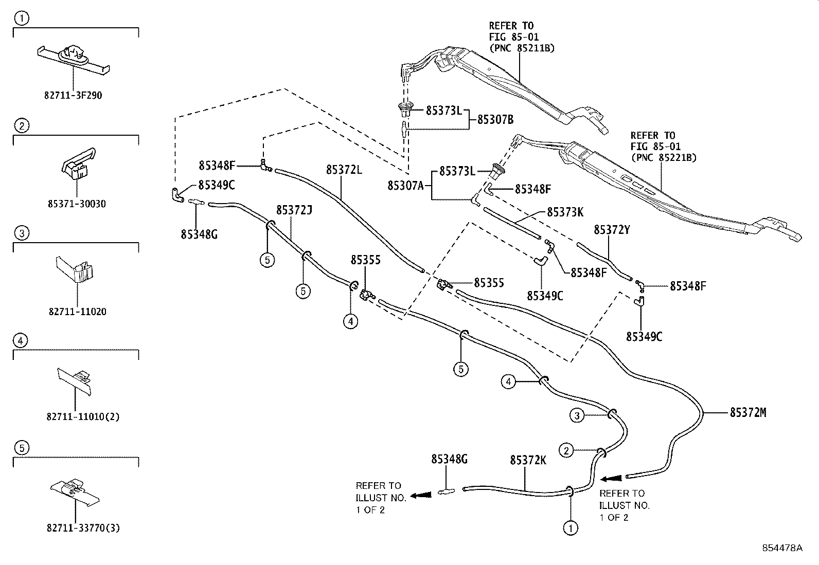 85315-62040 JAR ASSY, WINDSHIELD WASHER product image