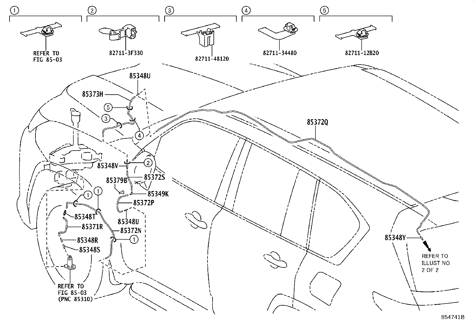 Toyota 867F0-60010 Genuine Toyota Part