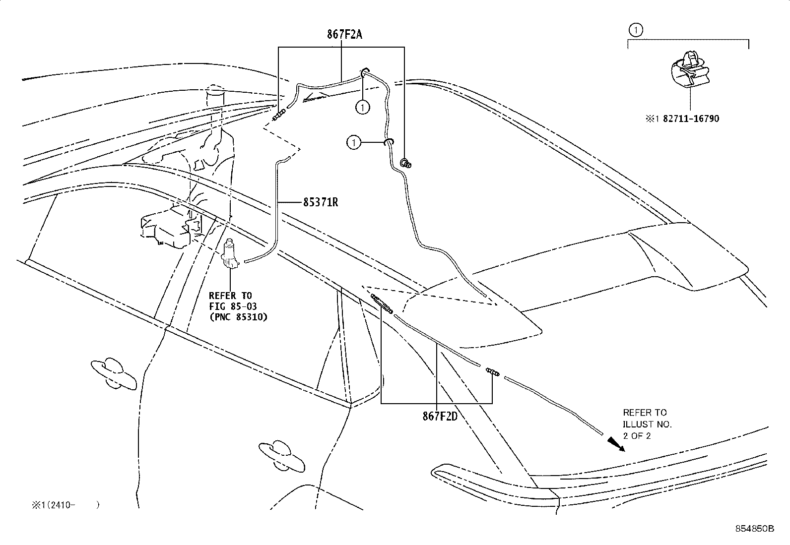 Toyota 867F0-42010 Genuine Toyota Part