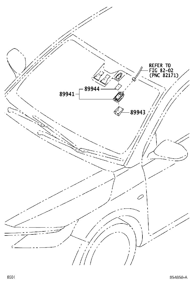 85110-BZ360 MOTOR ASSY, WINDSHIELD WIPER product image