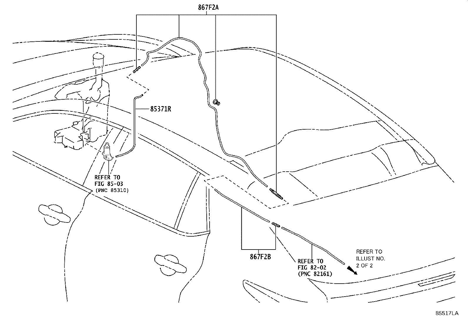 Toyota 867F2-46020 Genuine Toyota Part