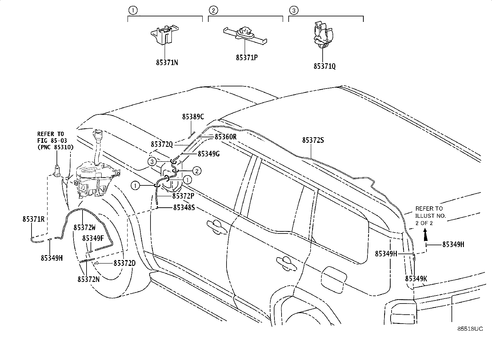 Toyota 867F0-60040 Genuine Toyota Part