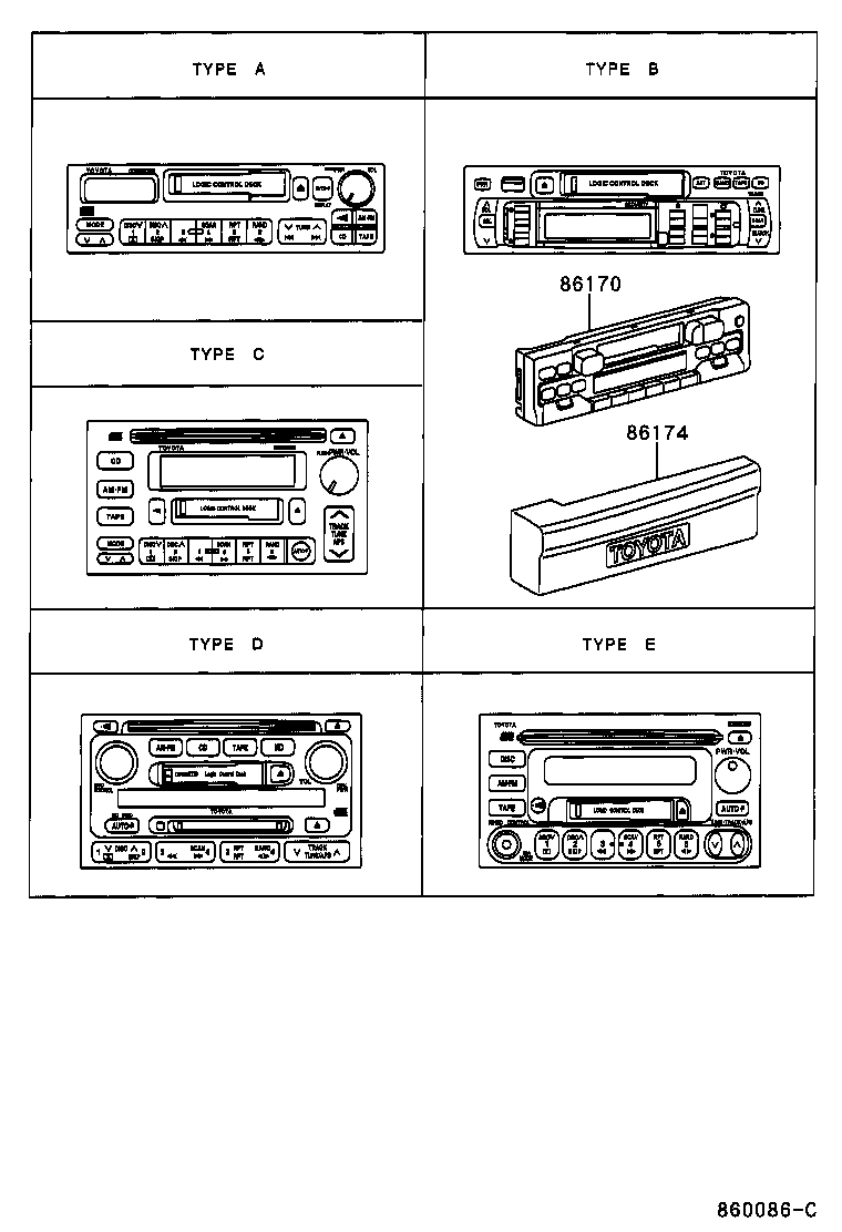 86212-33120 BRACKET, RADIO, NO.2 product image