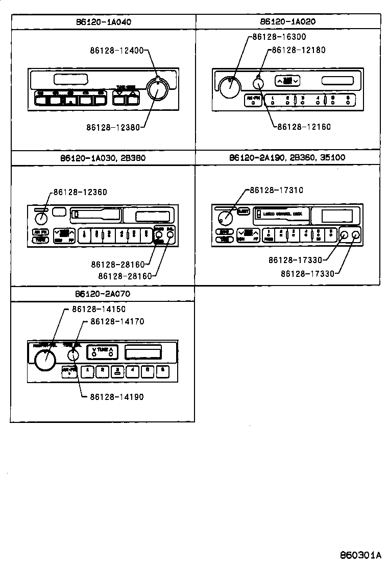 86212-12340 BRACKET, RADIO, NO.2 product image