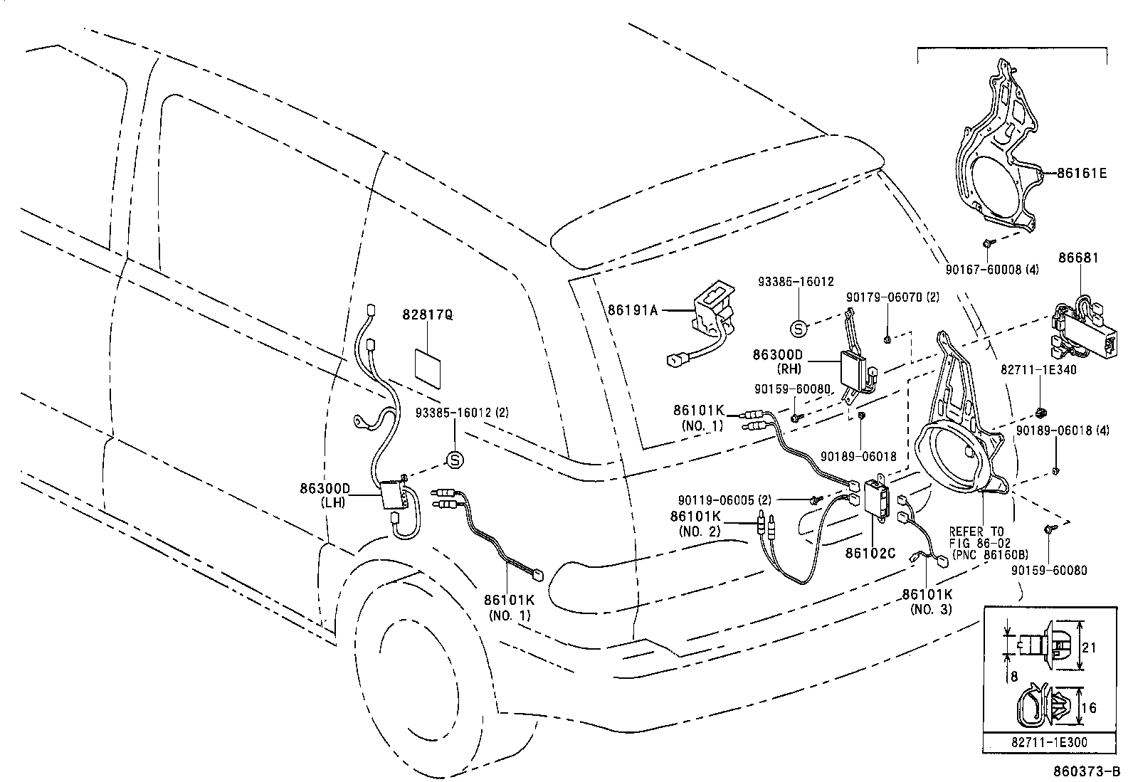 86102-26010 SELECTOR SUB-ASSY, ANTENNA product image
