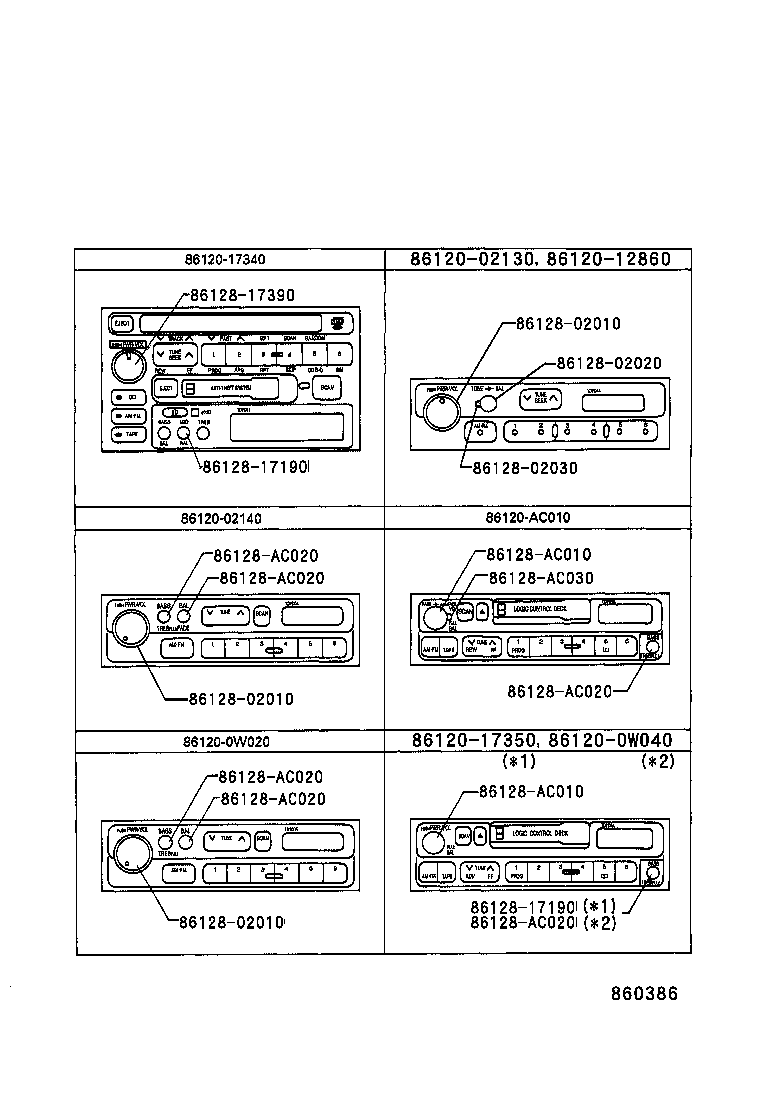 86280-34040 AMPLIFIER ASSY, STEREO COMPONENT product image