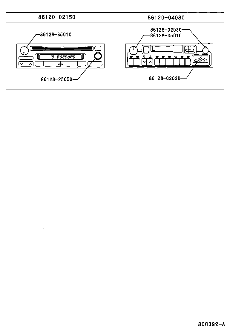 Toyota 86280-34040 AMPLIFIER ASSY, STEREO COMPONENT