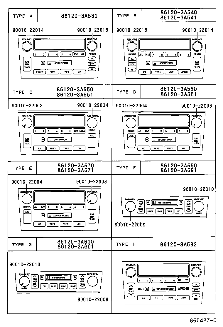 86273-60040 MAGAZINE, DISC PLAYER product image