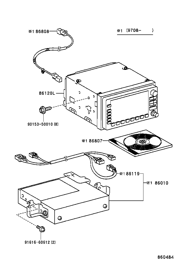 86110-35010 MULTI-DISPLAY ASSY product image