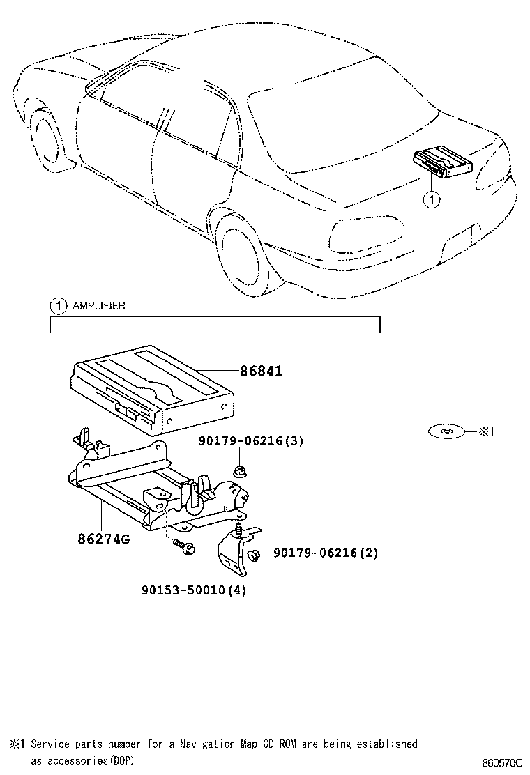 86111-50060 MULTI-DISPLAY product image