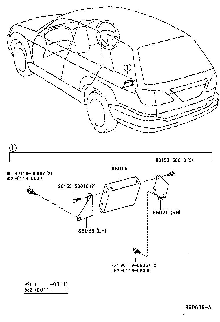 86016-48010 PARTS SET, TELEVISION TUNER product image