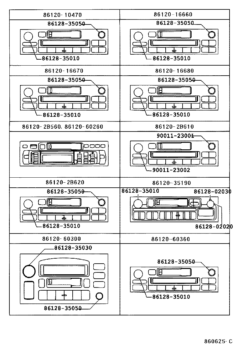 86273-0G010 MAGAZINE, DISC PLAYER product image