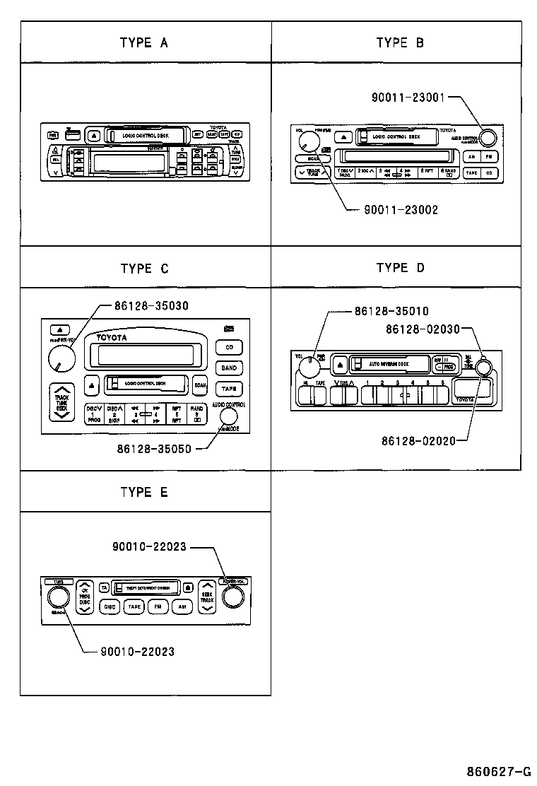 86280-60240 AMPLIFIER ASSY, STEREO COMPONENT product image