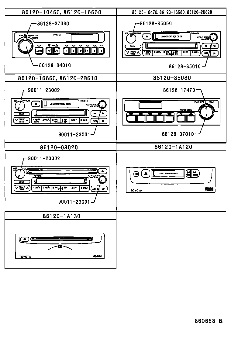 86212-12340 BRACKET, RADIO, NO.2 product image