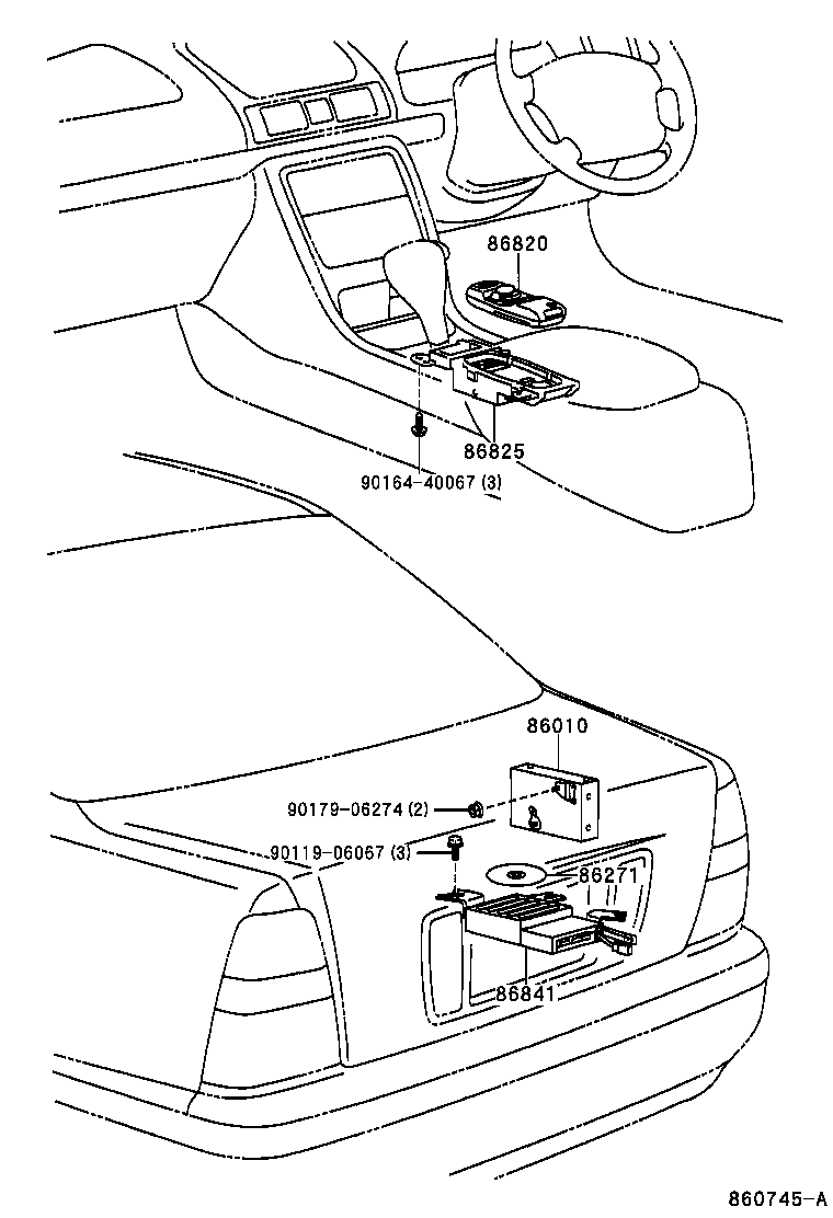 86110-51011 MULTI-DISPLAY product image