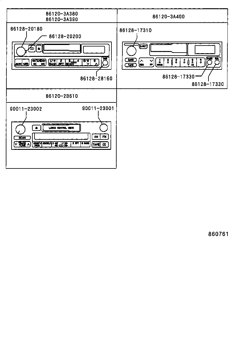 86273-30010 MAGAZINE, DISC PLAYER product image