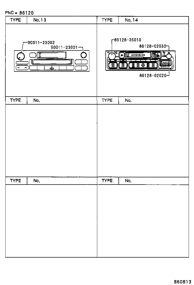 86212-95J04 BRACKET, RADIO, NO.2 product image