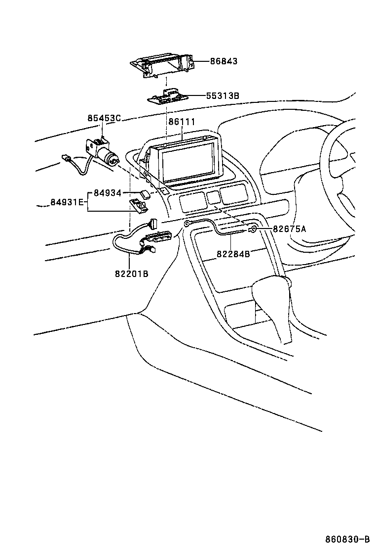 86110-51011 MULTI-DISPLAY product image