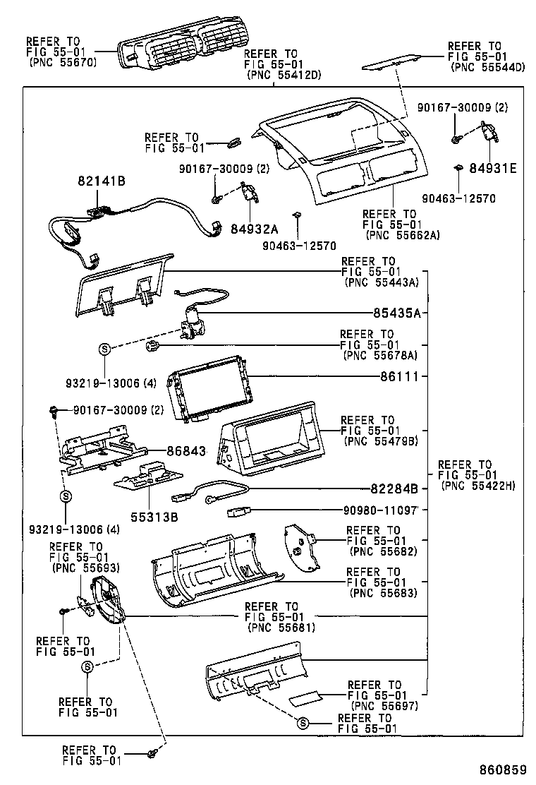 86111-53010 MULTI-DISPLAY product image
