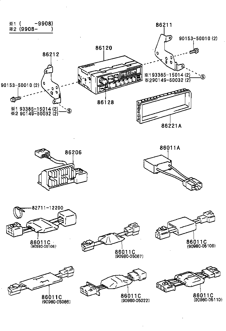 86206-60050 CONVERTER SUB-ASSY, VOLTAGE product image