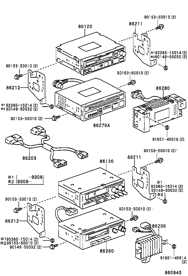 86203-60020 WIRE, RADIO product image