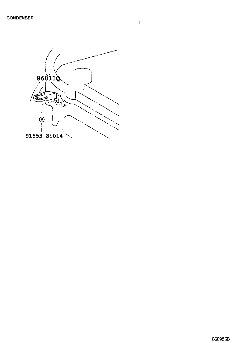 86120-52241 RECEIVER ASSY, RADIO product image