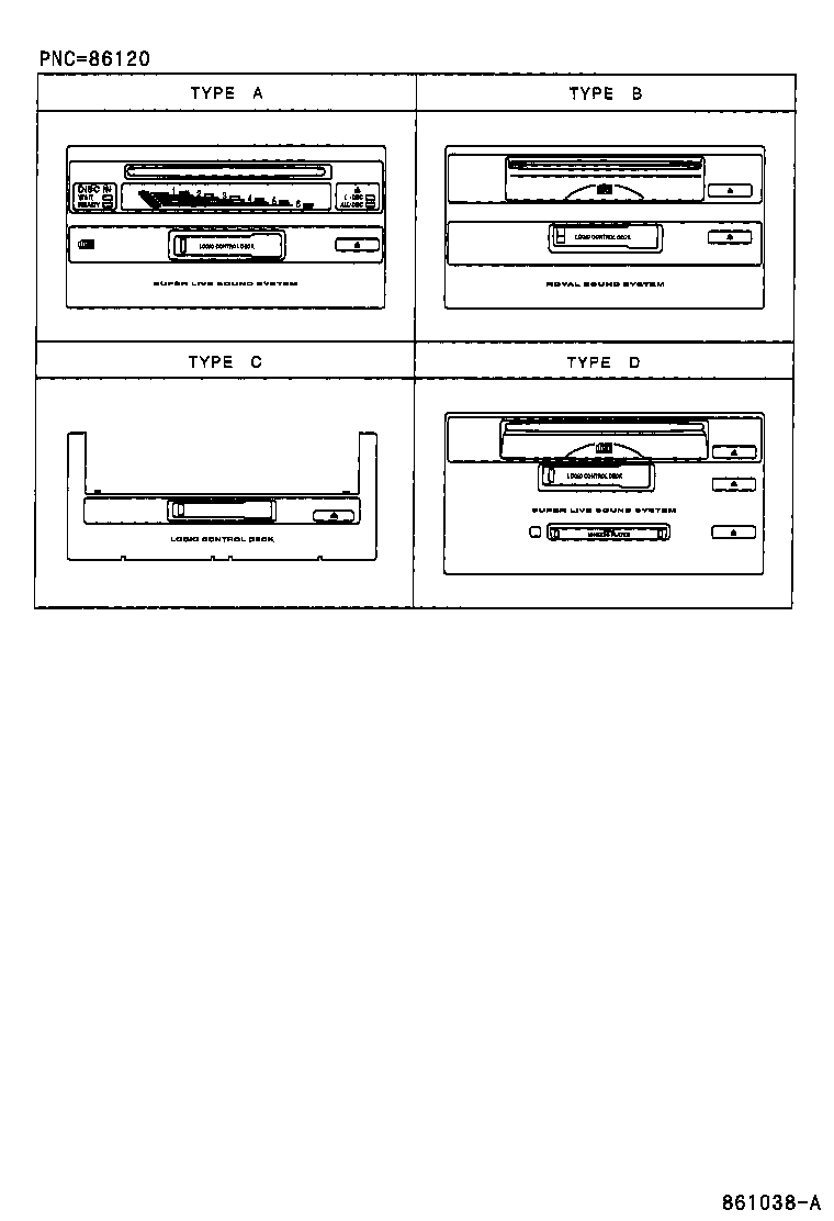 86280-30430 AMPLIFIER ASSY, STEREO COMPONENT product image