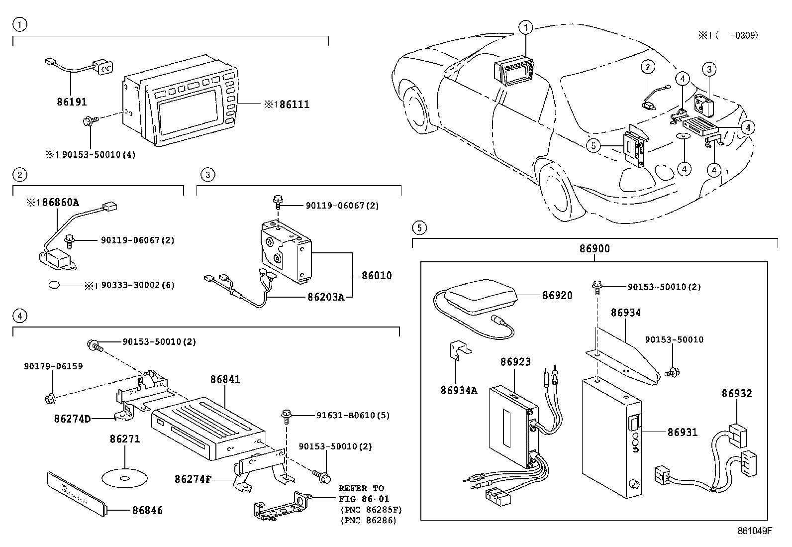 86111-30201 MULTI-DISPLAY product image