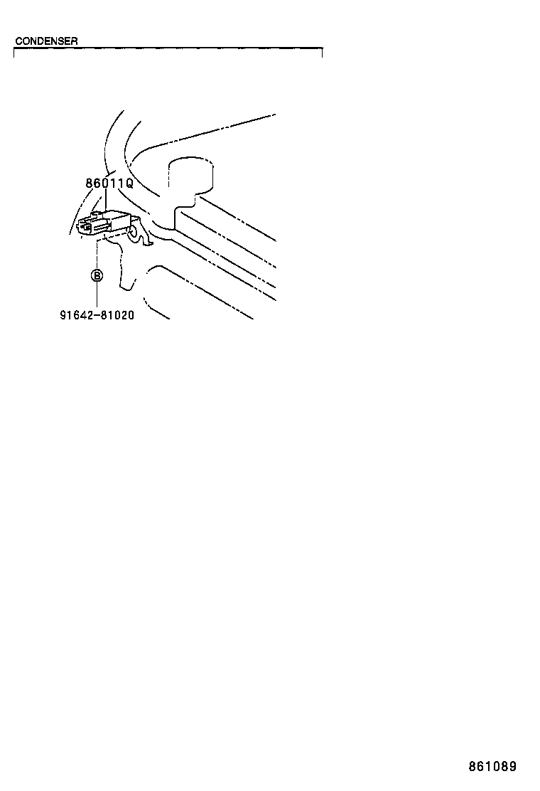 86212-52060 BRACKET, RADIO, NO.2 product image