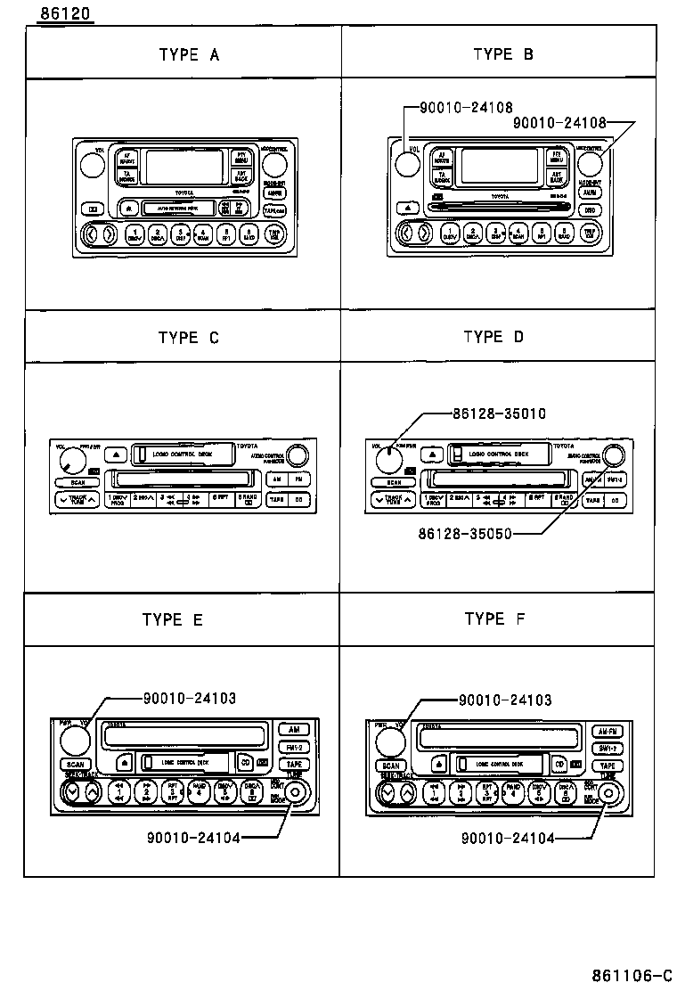 86211-28120 BRACKET, RADIO, NO.2 product image