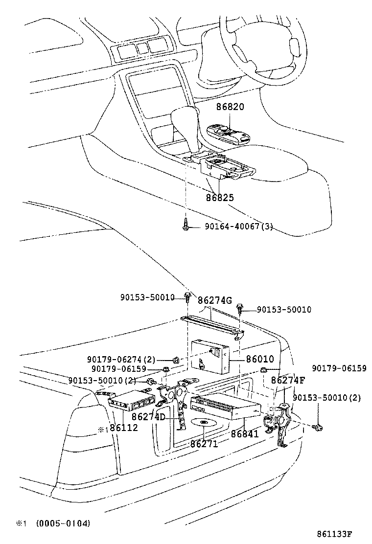 86110-51011 MULTI-DISPLAY product image