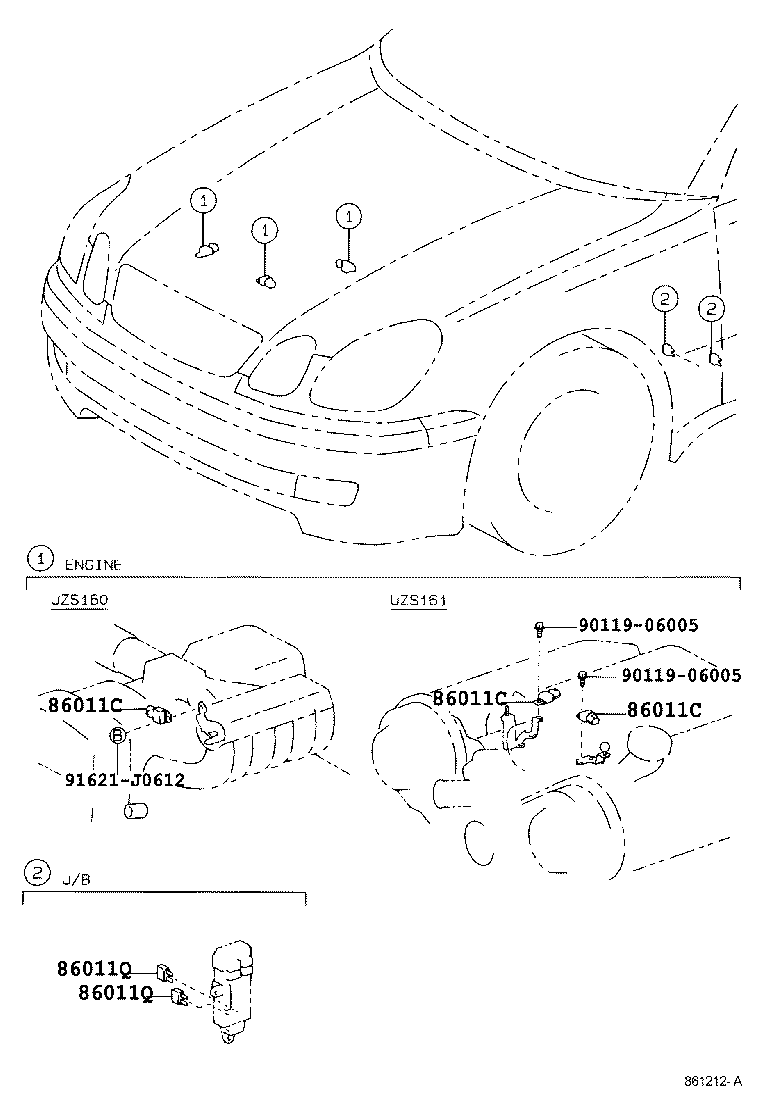 86273-60040 MAGAZINE, DISC PLAYER product image